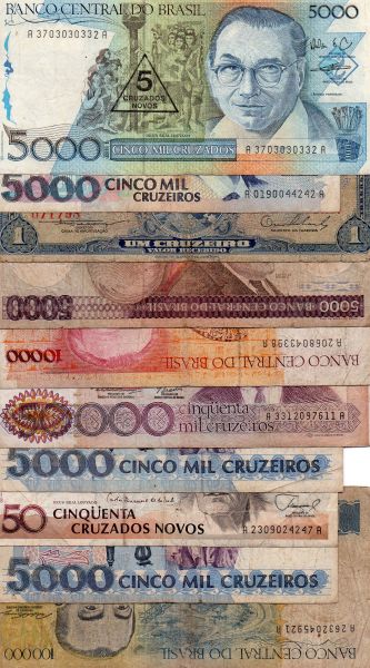 Cédulas Nacionais Antigas